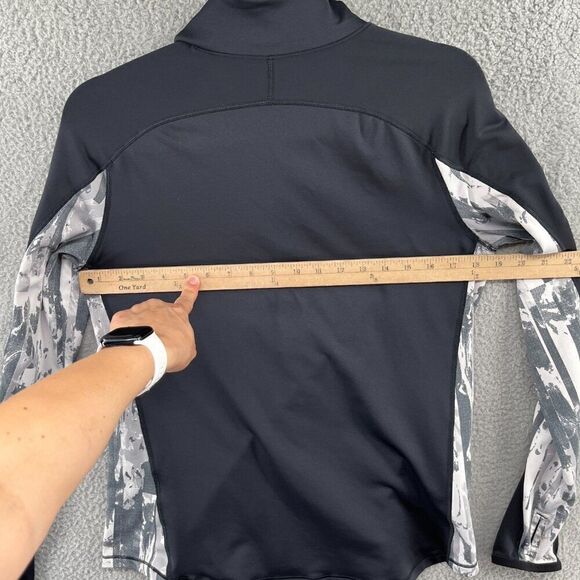 Under Armour long sleeve half zip track jacket pullover womens running training - Picture 6 of 10